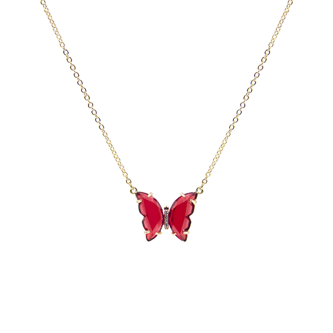 Elegant Butterfly Necklace – Symbol of Transformation & Grace