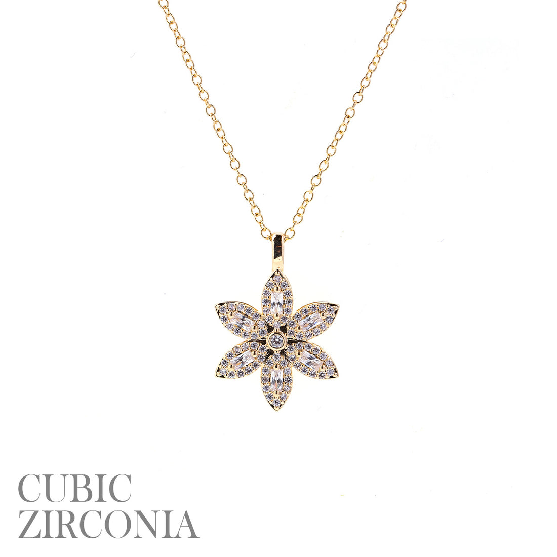 Radiant Floral Pendant