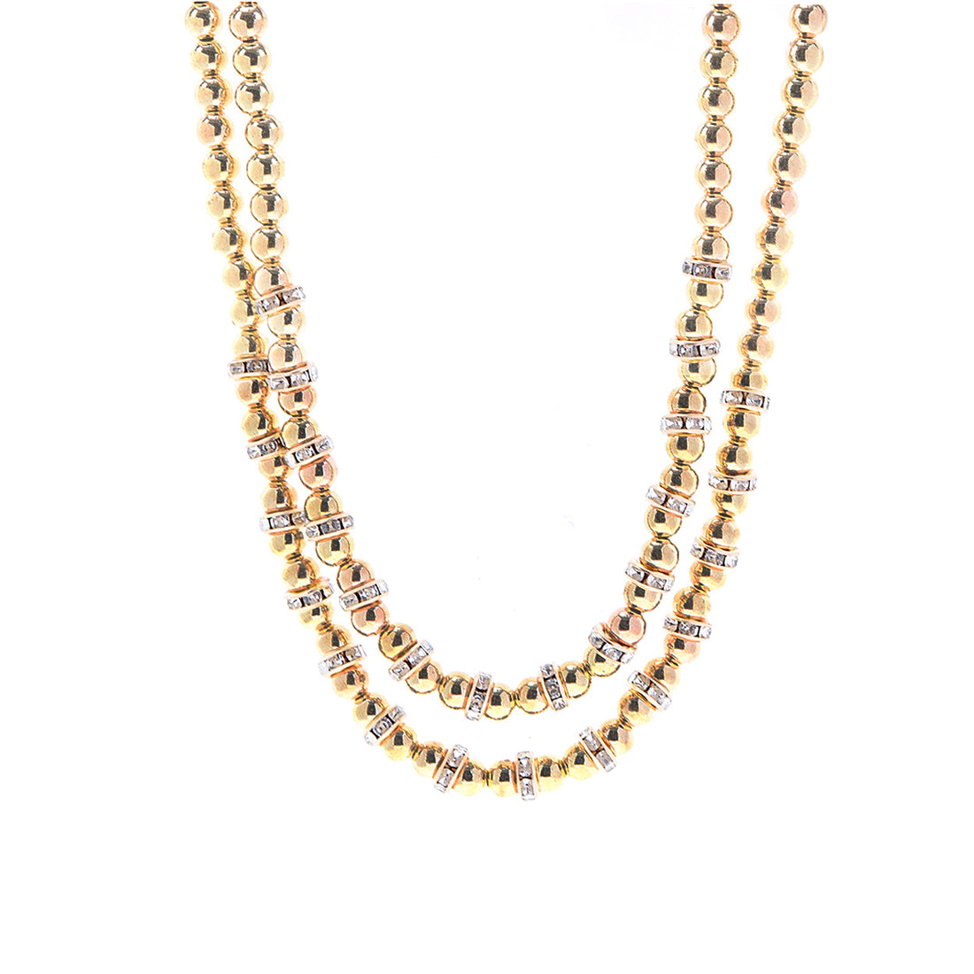 Layered Ball Necklace