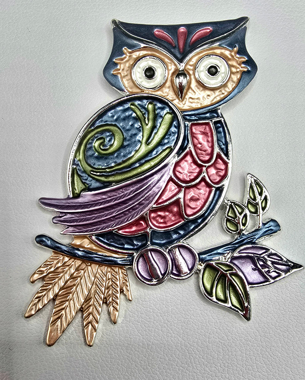 The Wise OWL Magnetic Brooch