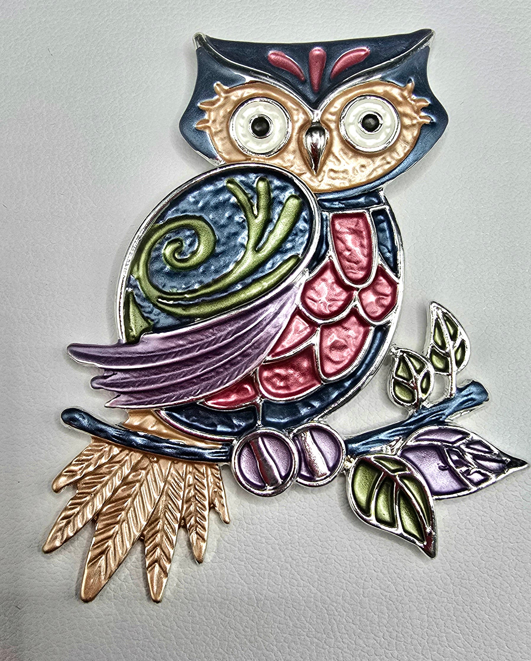 The Wise OWL Magnetic Brooch