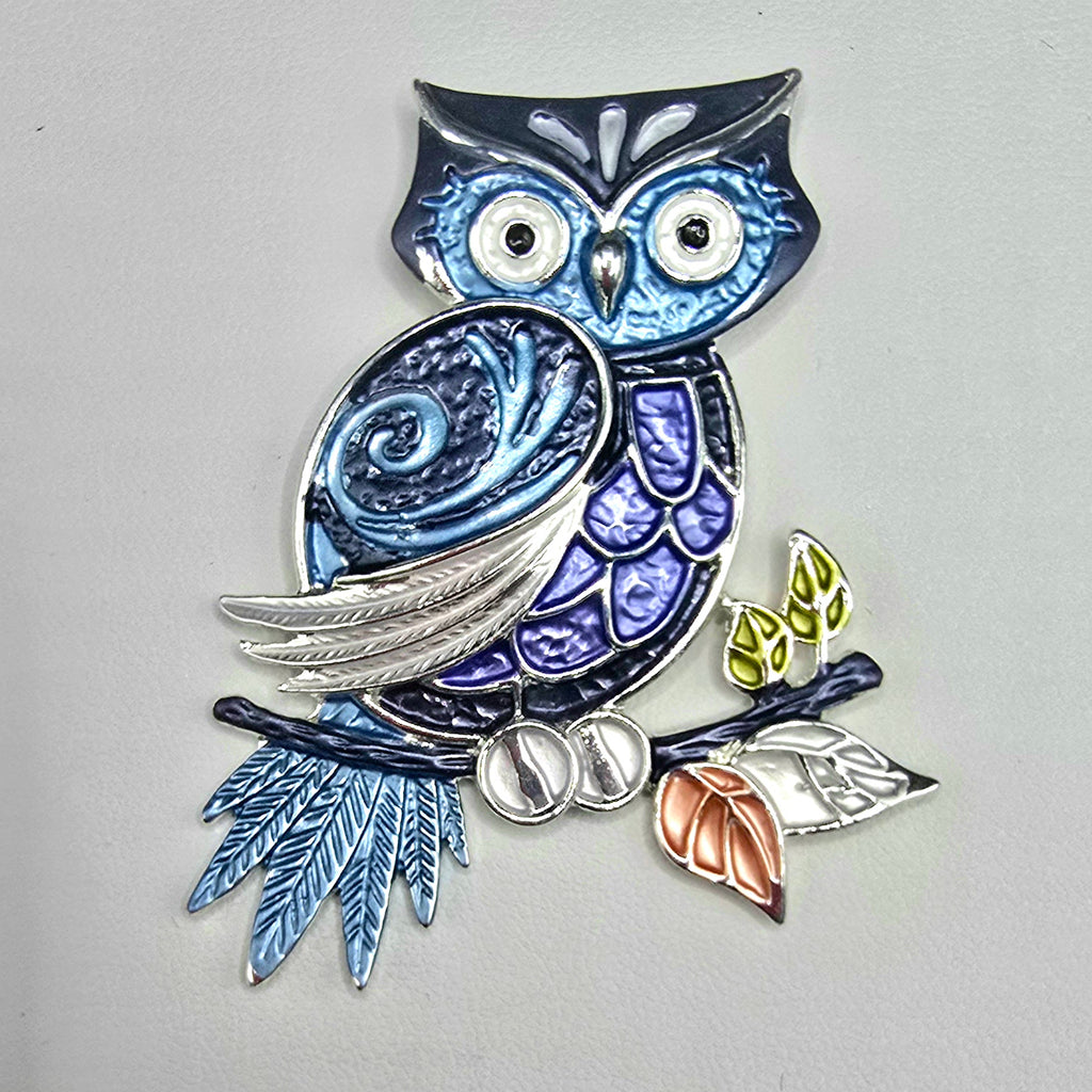 The Wise OWL Magnetic Brooch