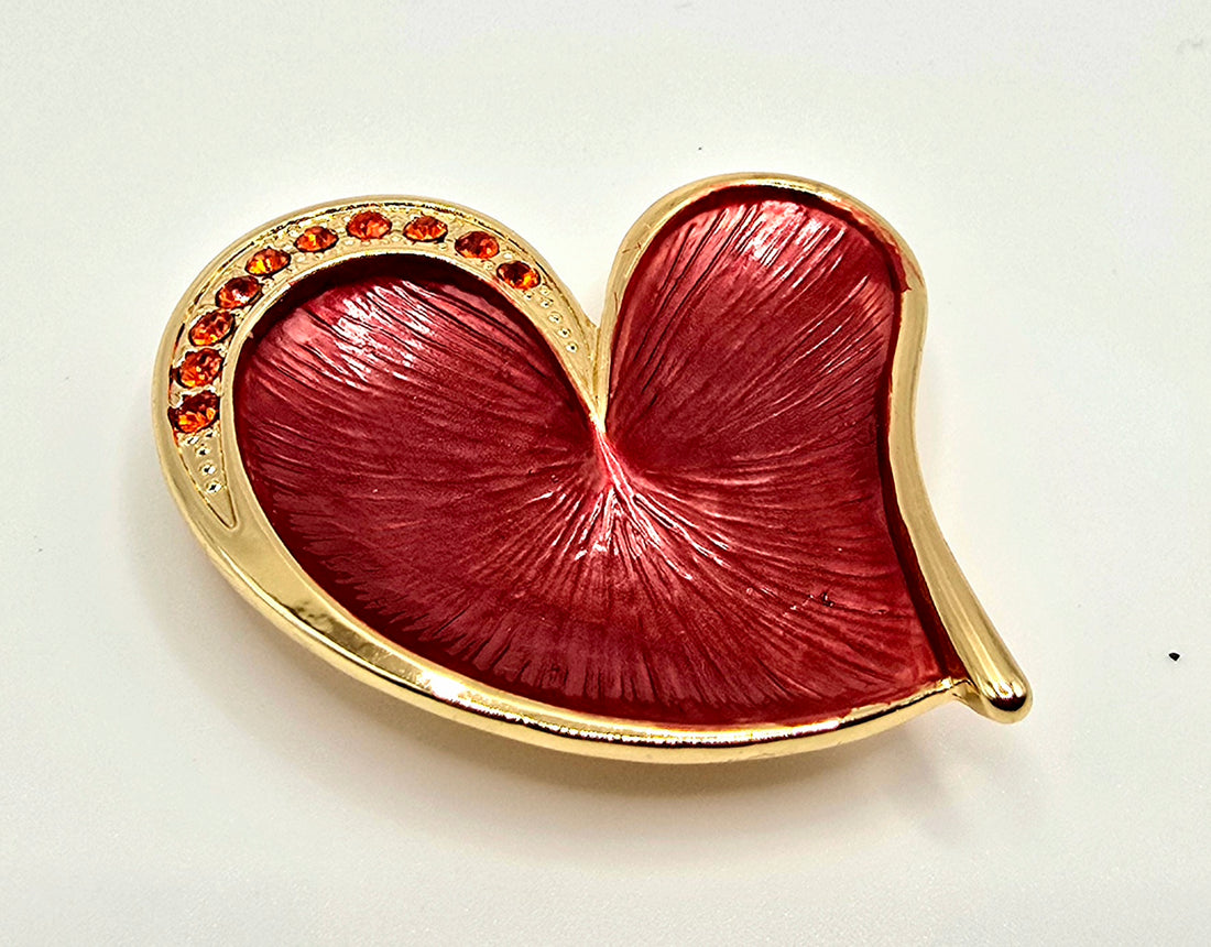 Heart Full Of Love Magnetic Sweetheart Brooch