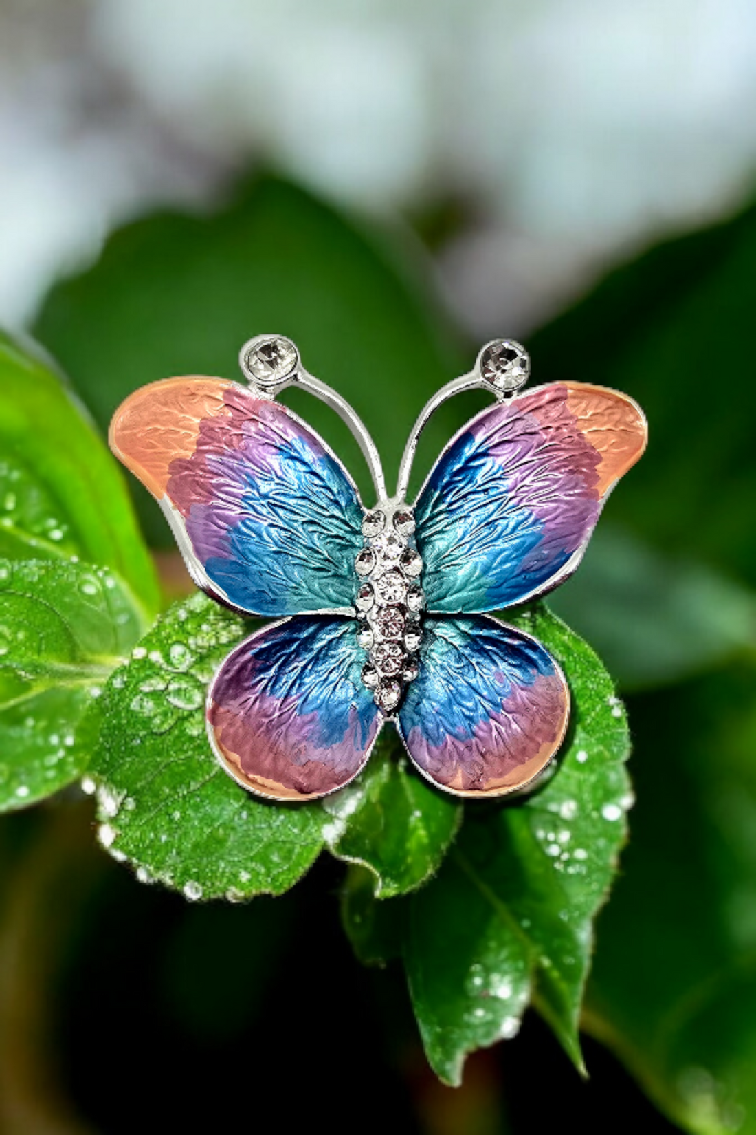 Big Beautiful Butterfly Magnetic Brooch