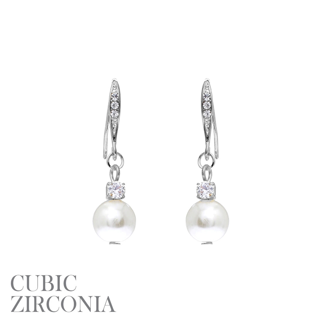 Dazzling Pearl Drop Earrings