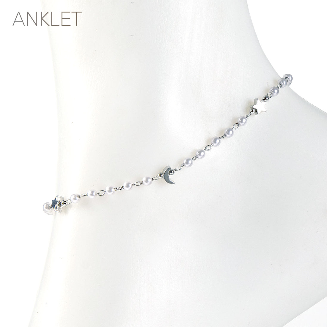 Grab the Moon & Stars Anklet