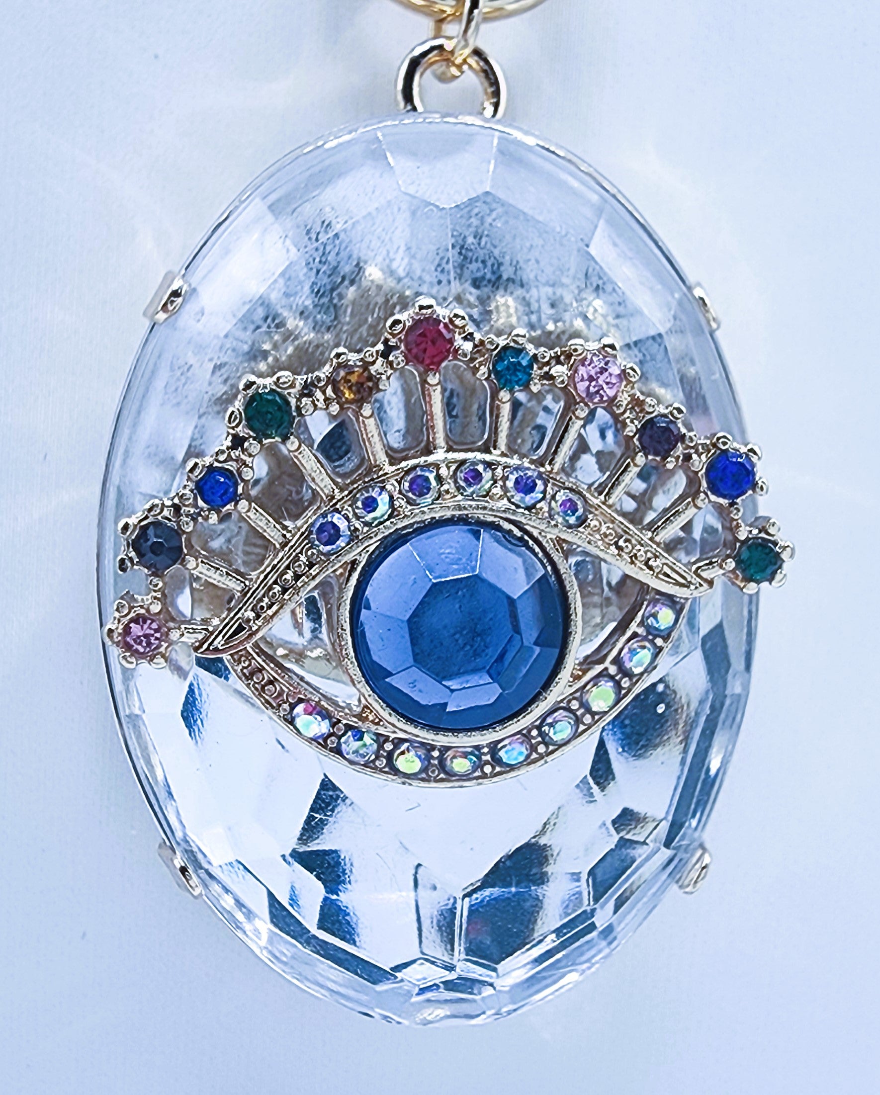 Evil Eye Statement Necklace Set